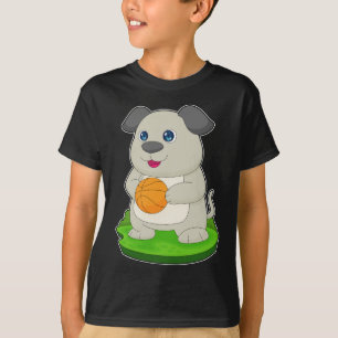 Dog Basketball player Basketball T-Shirt