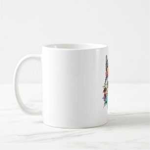 dog beach summer dog chilling 1 coffee mug