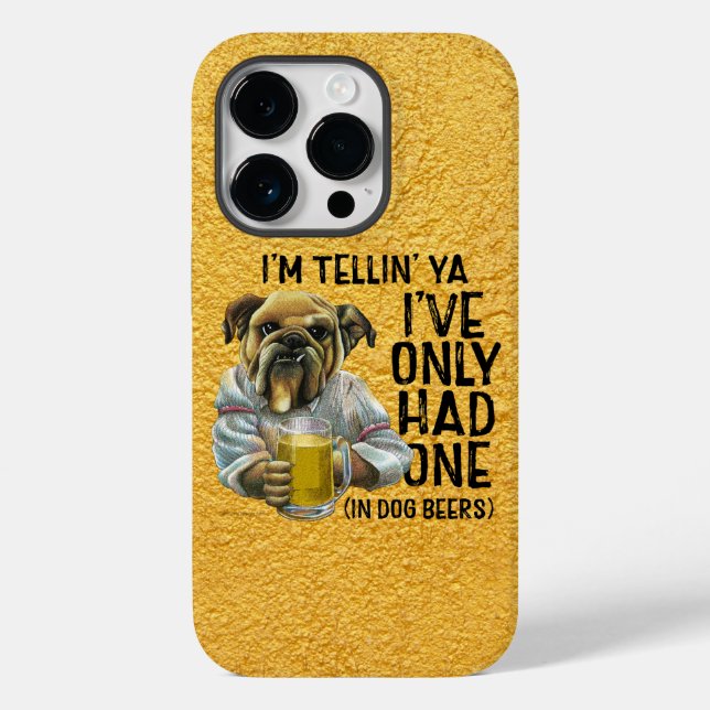 Dog Beers Case-Mate iPhone Case (Back)