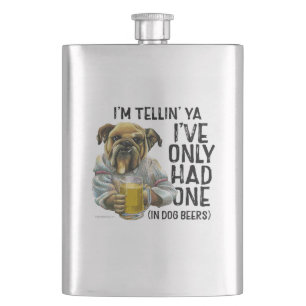 Dog Beers Flask