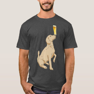 Dog Beers  Labrador Retriever  Craft Beer T-Shirt