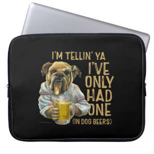 Dog Beers Laptop Sleeve