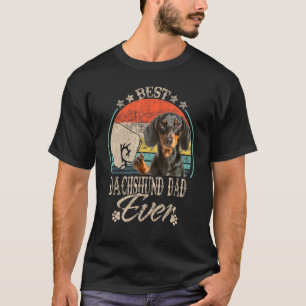 Dog - Best Dachshund Dad Ever T-Shirt