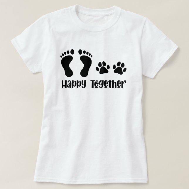 Dog Best Friend T-Shirt (Design Front)