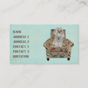 DOG & BIRD CHAIR Business Card