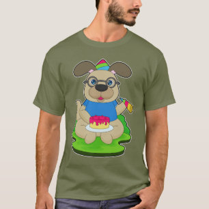 Dog Birthday Cake T-Shirt