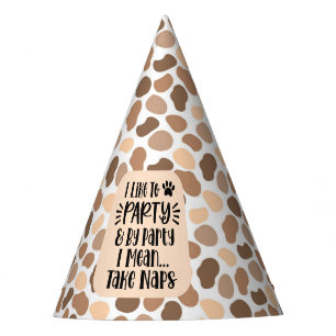 Dog Birthday Party with funny quote  Hat