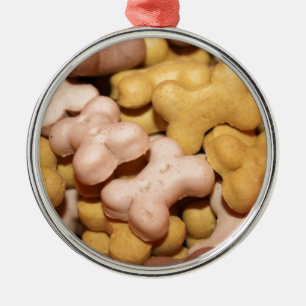 Dog Biscuits Metal Tree Decoration