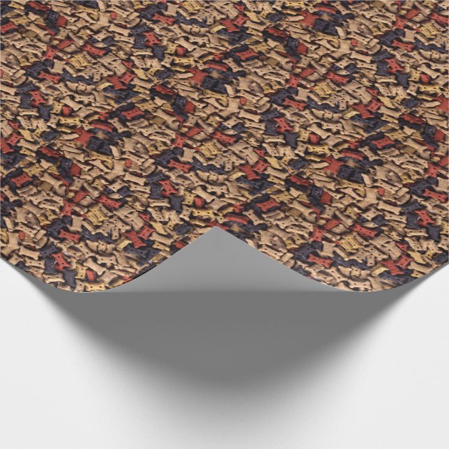 Dog Bisquits Wrapping Paper (Corner)