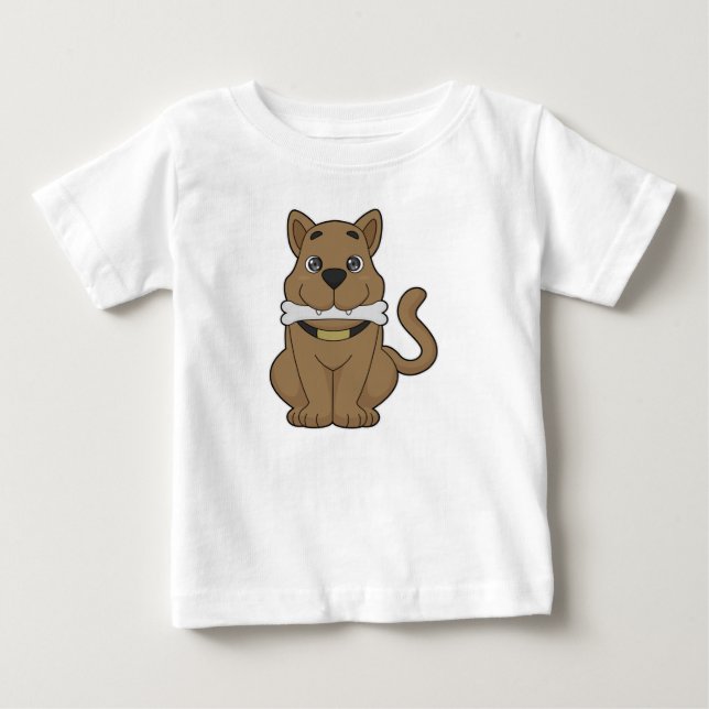Dog Bone Baby T-Shirt (Front)