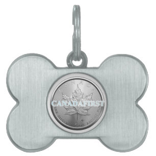 DOG BONE CANADAFIRST PET ID TAG