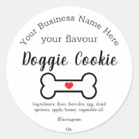 Dog bone Custom doggie cookie