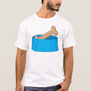Dog Bone In Bowl T-Shirt