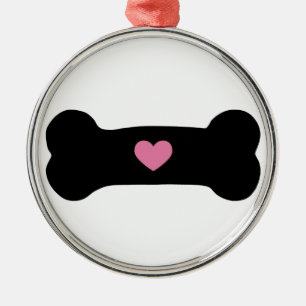 Dog Bone Metal Tree Decoration