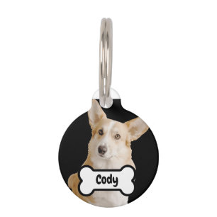 Dog Bone Name and Phone Number Pet Tag