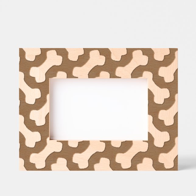 Dog Bone Pattern Etched Frames (Front)