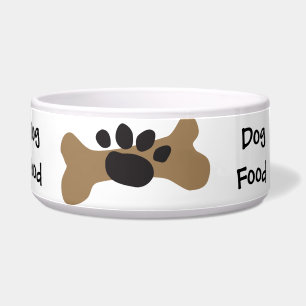 Dog Bone & Paw Print