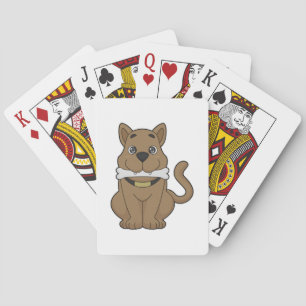 Dog Bone Playing Cards