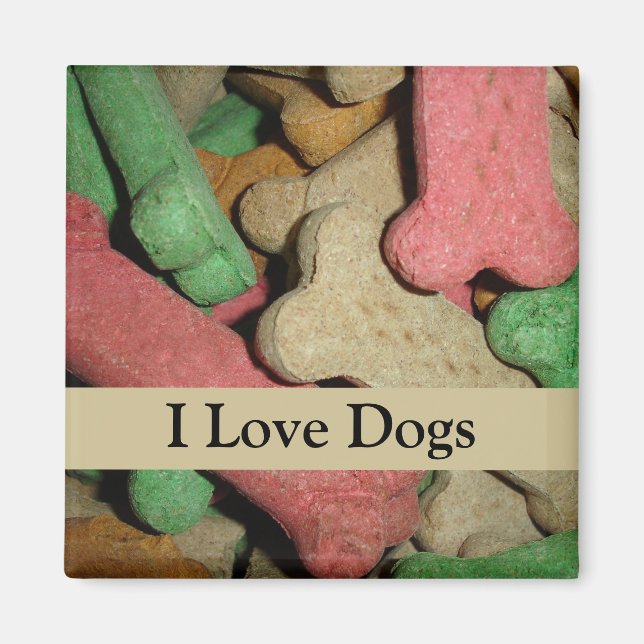 Dog Bones Magnet (Front)