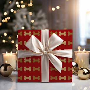 Dog Bones Pet Gift Wrapping Paper
