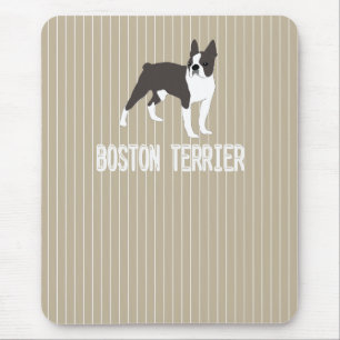 dog-Boston Terrier Mouse Mat