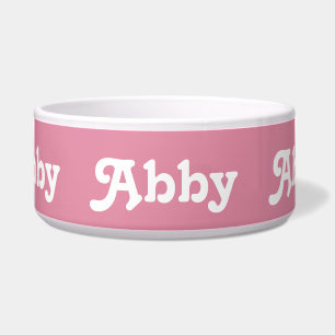 Dog Bowl Abby