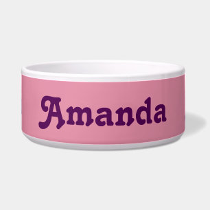 Dog Bowl Amanda