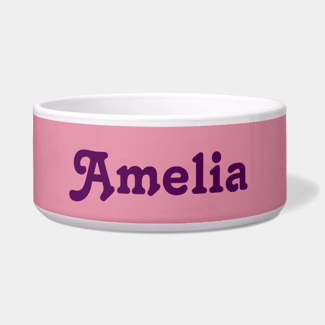 Dog Bowl Amelia (Front)