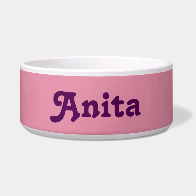 Dog Bowl Anita (Front)