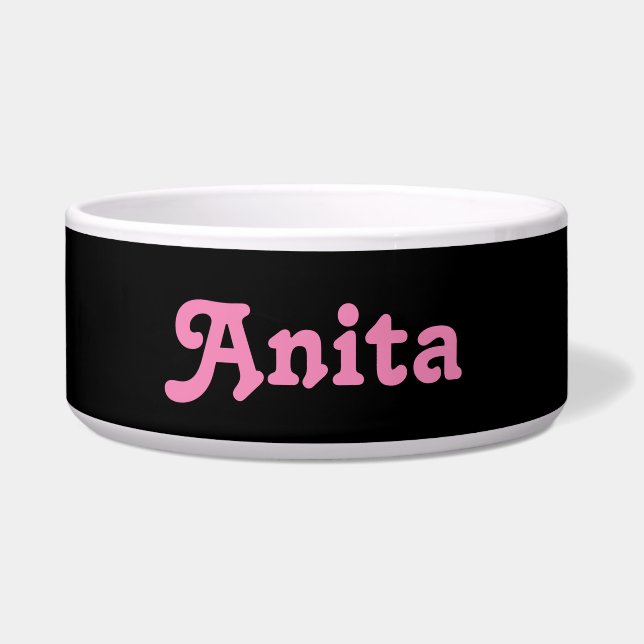 Dog Bowl Anita (Front)