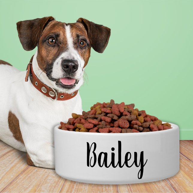 Dog Bowl - Rae Dunn Inspired Puppy Ceramic Dog (Creator Uploaded)