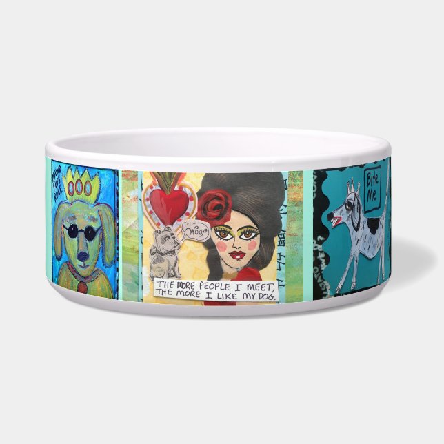 DOG BOWL - THE MORE PEOPLE I MEET (Left)