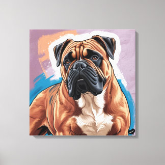 Dog - Boxer Canvas Print