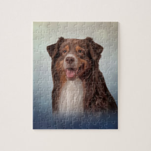 Dog breed Australian Shepherd Jigsaw Puzzle