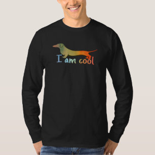 Dog Breed I Am Cool Dachshund Puppy Sausage Dog T-Shirt