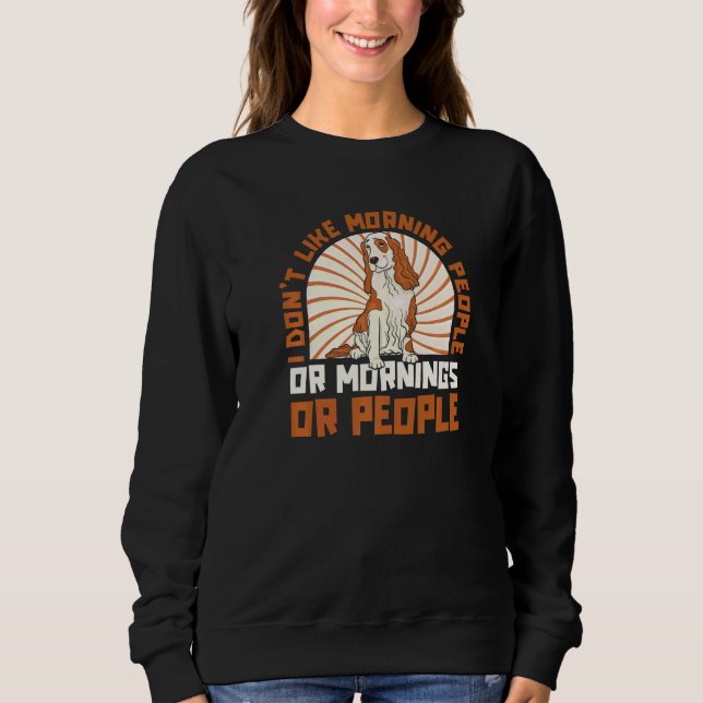 Dog Breed Pet  Cocker Spaniel Sweatshirt (Front)