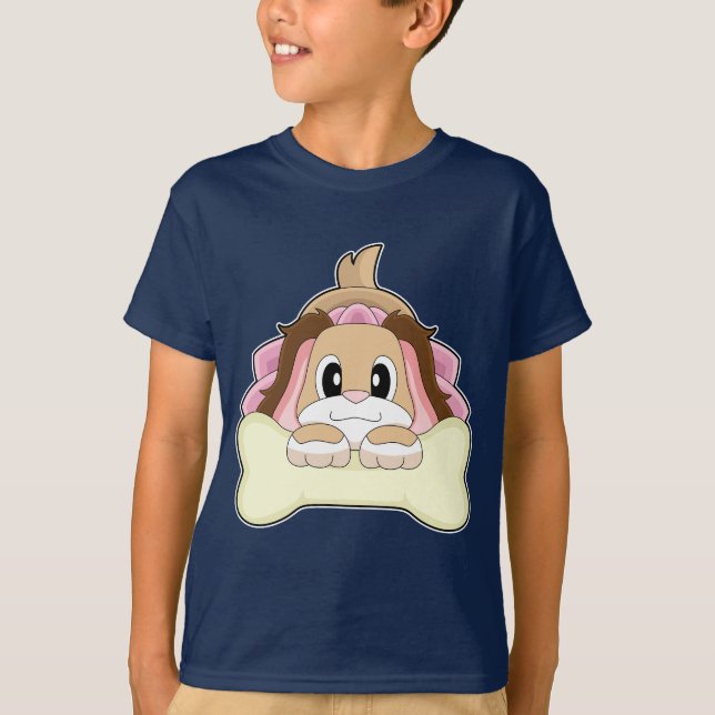 Dog Bride Veil Wedding T-Shirt (Front)
