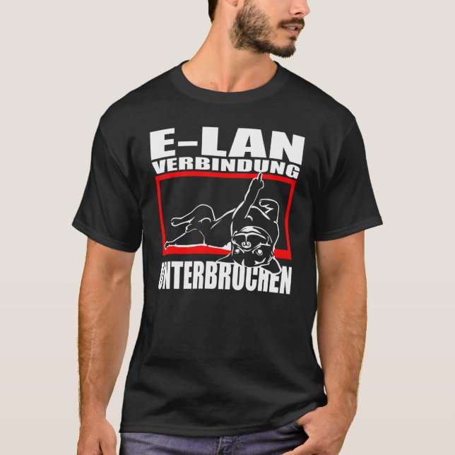 Dog Bulldog Statement Saying   E lan   Dogs T-Shirt (Front)
