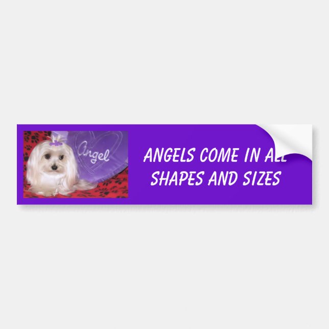 Dog bumper sticker (Front)