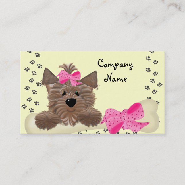Dog Business Card (Front)