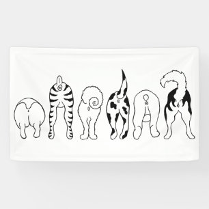 Dog Butts Banner