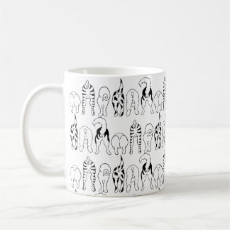 Dog Butts Pattern Coffee Mug
