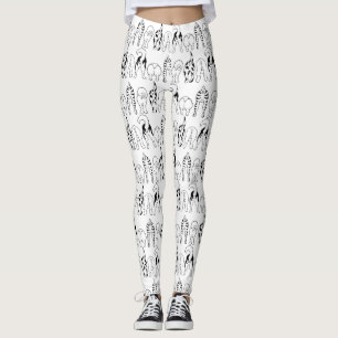 Dog Butts Pattern Leggings