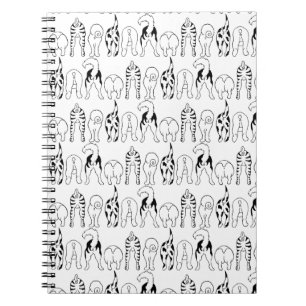 Dog Butts Pattern Notebook