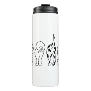 Dog Butts Thermal Tumbler
