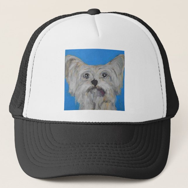dog by eric ginsburg trucker hat (Front)
