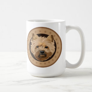 Dog cairn terrier coffee mug