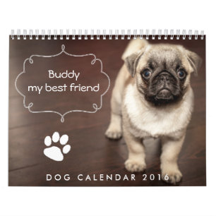 Dog Calendar 2016 Custom Add Your Photo