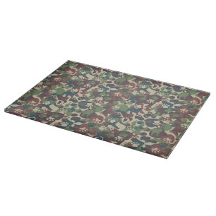 Dog Camouflage Pattern Cutting Board