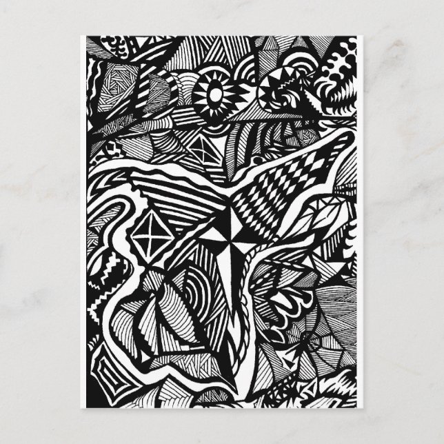 Dog can you see it postcard (Front)